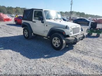  Salvage Jeep Wrangler