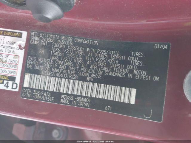 Toyota Highlander V6 Image 8