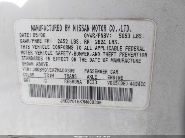 INFINITI M45 Image 3