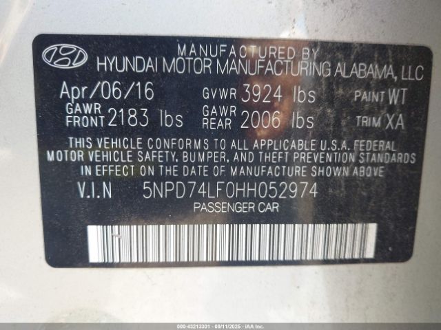 Hyundai ELANTRA Se Image 11