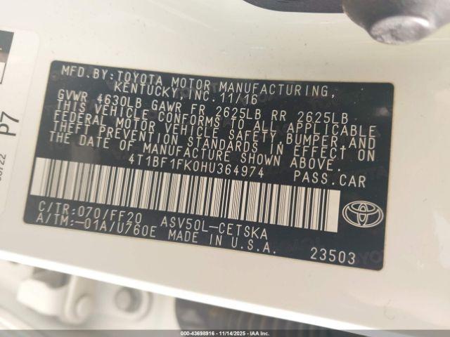 Toyota Camry Se Image 15