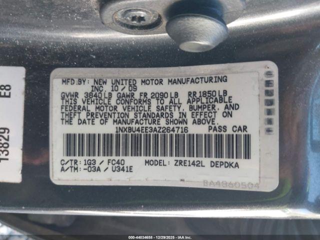 Toyota Corolla Le Image 13