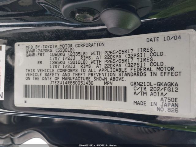 Toyota 4Runner Sr5 V6 Image 15