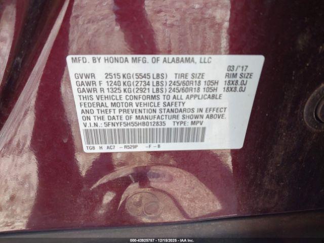 Honda Pilot Ex-l Image 10