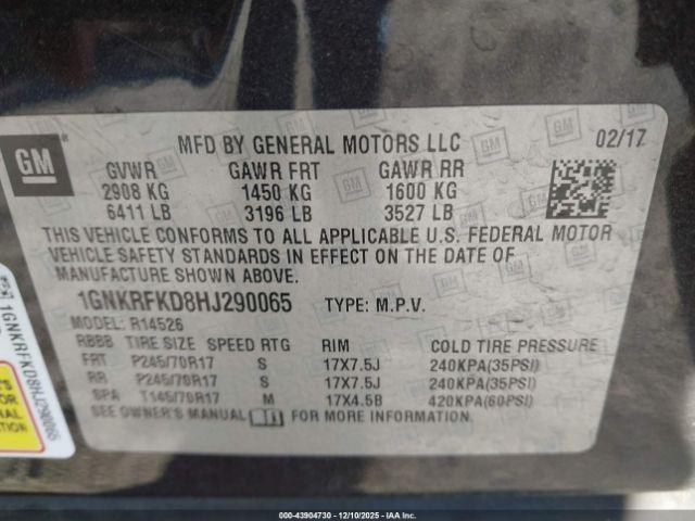 Chevrolet Traverse Ls Image 16