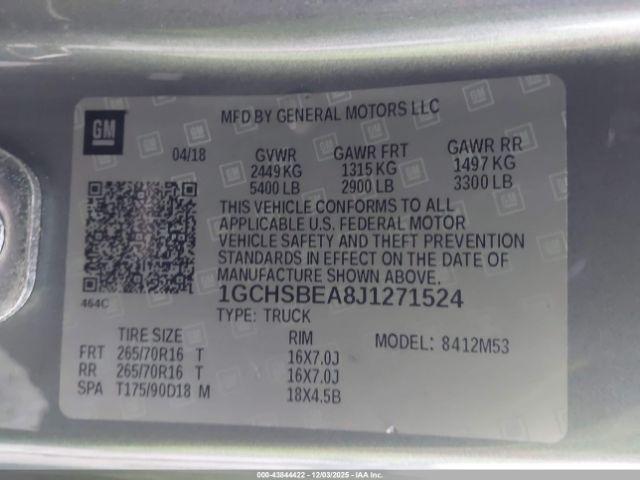 Chevrolet Colorado Wt Image 11