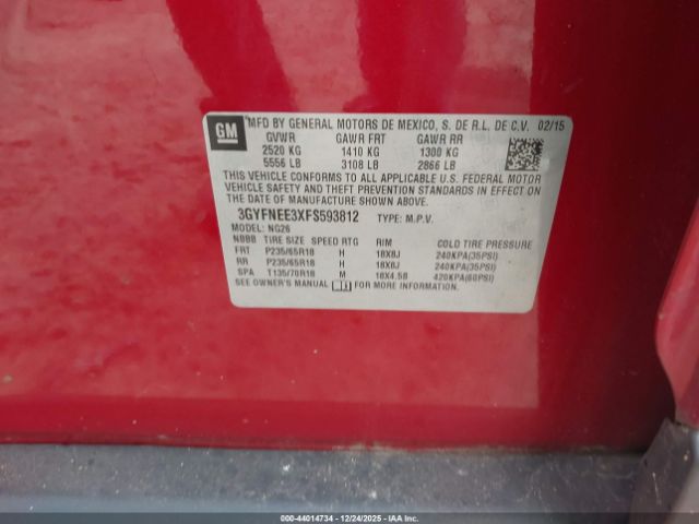 Cadillac SRX Luxury Collection Image 7