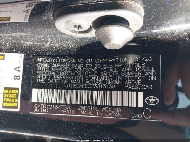 Toyota Corolla Hybrid Le Image 3