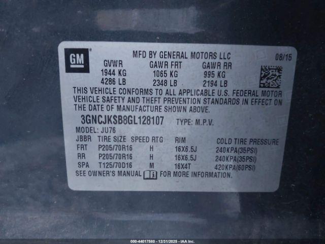 Chevrolet Trax 1ls Image 5