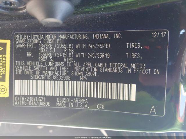 Toyota Highlander Se Image 6