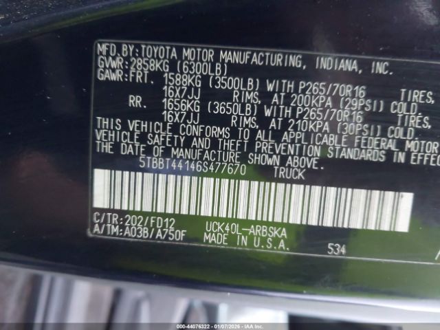 Toyota Tundra Sr5 V8 Image 6