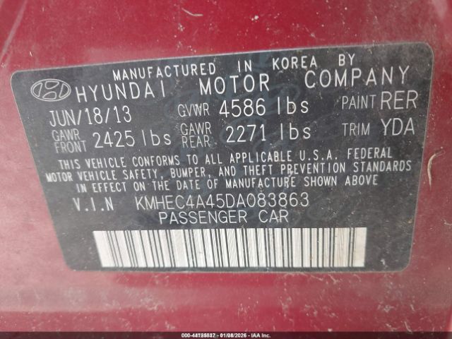 Hyundai SONATA Limited Image 6