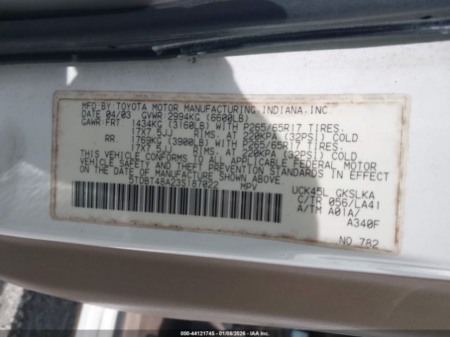 Toyota Sequoia Limited V8 Image 11