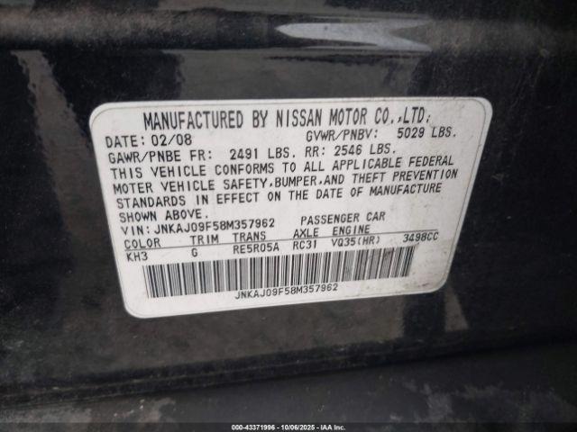 INFINITI Ex Journey Image 12