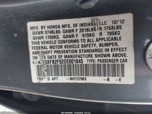 Honda Civic Lx Image 3