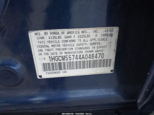 Honda Accord 2.4 Ex Image 3